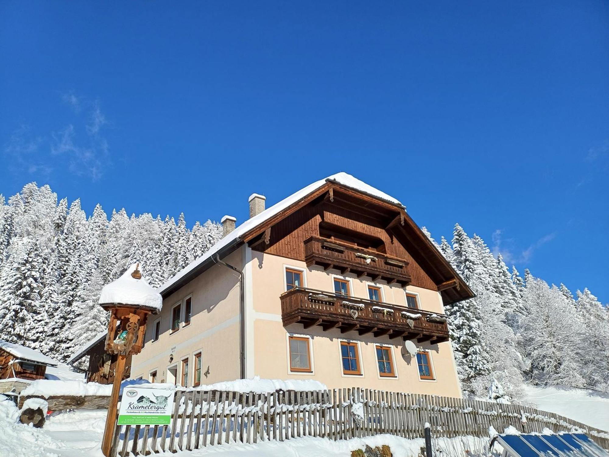 Ferienhaus Krametergut Sankt Michael im Lungau Exteriér fotografie